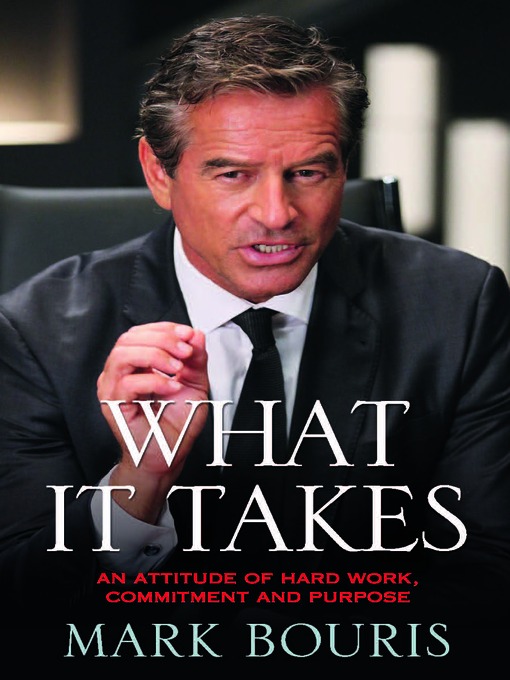 Title details for What It Takes by Mark Bouris - Available